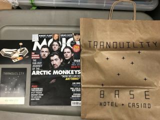 Arctic Monkeys Tranquility Bag,  Postcards & Mojo Mag