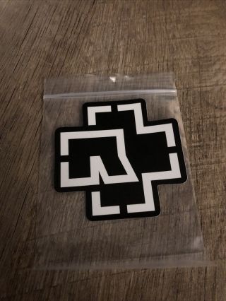 Rammstein - New/unused Classic Logo Sticker