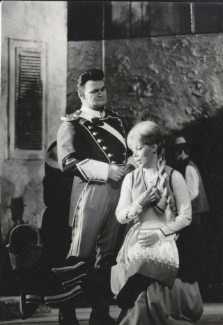 Opera Singer Photo Mirella Freni And Jon Vickers In Carmen Salzburg 64