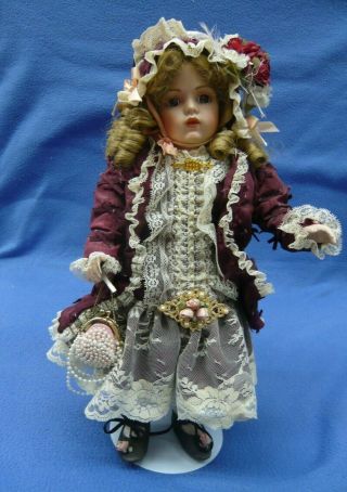 Patricia Loveless " Dominique " 15 " Porcelain Doll Numbered 380/2000