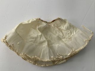 Vintage Madame Alexander Doll Cissy - Off White Can Can Crinoline Slip