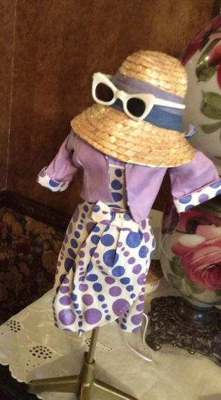 Vintage 1950’s Deluxe Reading Candy Fashion Doll Capri Outfit W/ Sunglasses Ht
