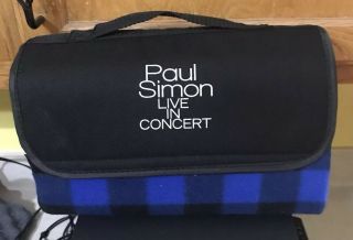 Paul Simon Vip Concert Blanket - Has Never Been - Going To Graceland?