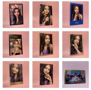 Tzuyu Official Photocard Twice 8th Mini Album Feel Special Photo Card Only