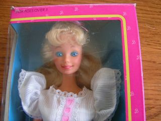 My First Barbie Doll 1875 Box by Mattel 1984 Read Ad Please 2