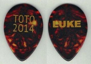 Toto - Steve Lukather - Authentic,  2014 35th Anniversary Tour Guitar Pick