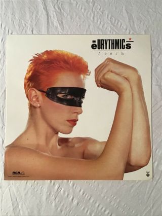 Eurythmics 1983 Promo Poster Touch Sweet Dreams Annie Lennox