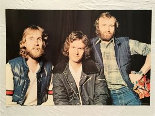 Genesis 1980 Poster Pace Scotland Phil Collins