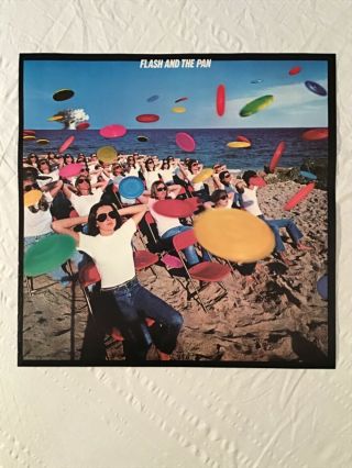 Flash And The Pan 1978 Promo Poster Hey St.  Peter George Young Wave Music