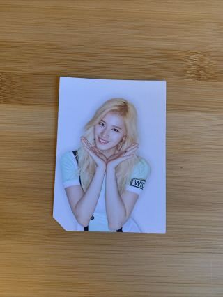Kpop Twice Official Page Two Cheer Up Sana Photocard
