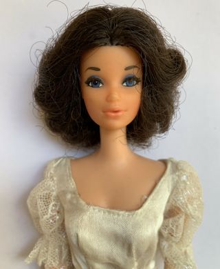 Vintage / Mod Steffie Face Miss America Barbie In 3493 Satin " N Shine 1972