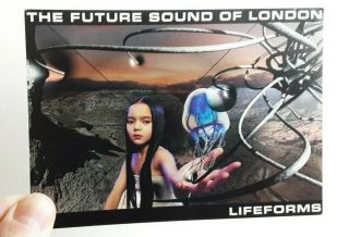 Fsol - Lifeforms Promo Postcard 1993.  The Future Sound Of London Rare