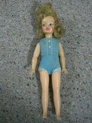 Vintage Ideal Tammy’s Little Sister Pepper Doll 9 " With Freckles G - 9 - W