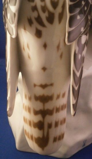 Art Nouveau Meissen Porcelain Falcon Pair Figurine Porzellan Falkenpaar Figur 5