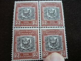 Stamps - Dominican Republic - Scott 128 - Block Of 4 Stamps