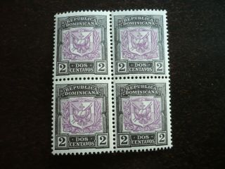 Stamps - Dominican Republic - Scott 126 - Block Of 4 Stamps