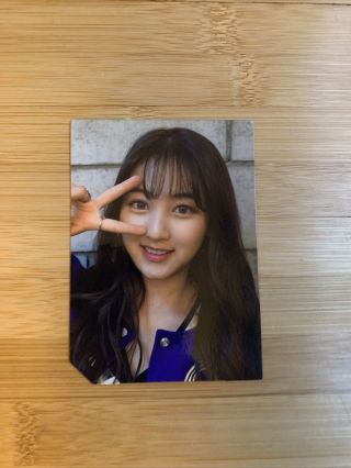 Kpop Twice Official Page Two Cheer Up Jihyo Photocard