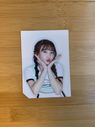 Kpop Twice Official Page Two Cheer Up Nayeon Photocard