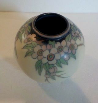 ROOKWOOD Art Pottery Vellum Vase 5204 F,  Lenore Asbury,  c.  1931 2