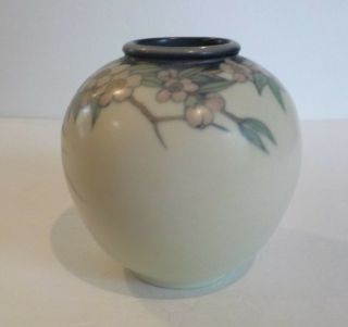 ROOKWOOD Art Pottery Vellum Vase 5204 F,  Lenore Asbury,  c.  1931 4