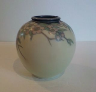 ROOKWOOD Art Pottery Vellum Vase 5204 F,  Lenore Asbury,  c.  1931 6