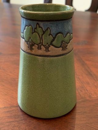 Seg/saturdayevening Girls/paul Revere Pottery - Tree Banded Vase 1916 Sara Galner
