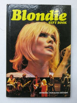 Blondie Gift Book 1980 Fan Club Edition Debbie Harry 48 Pages Photos