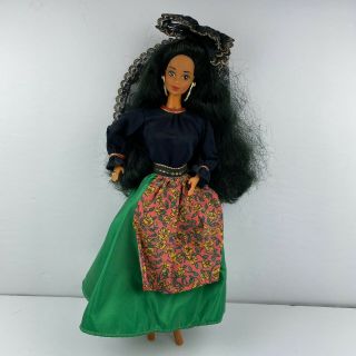 Spanish Barbie Dolls Of The World Special Edition Vintage 90 