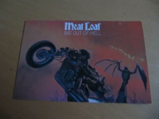Meat Loaf - Bat Out Of Hell - Vintage 1980 