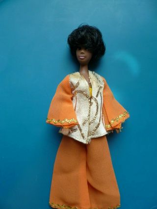 1970 Rare Topper Dawn African American Black Dale Doll -