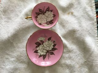 Gorgeous Paragon Gardenia Pink Cup/saucer.