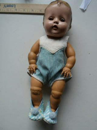 Vintage Rubber 12 Inch Ideal Betsy Wetsy Doll