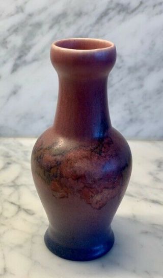 Rookwood Pottery Matte Floral Vase C.  1928 Elizabeth Lincoln
