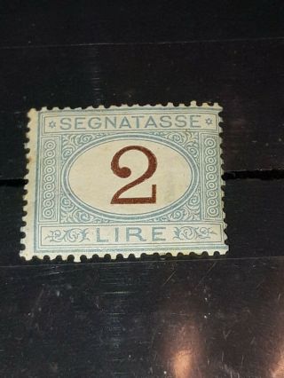 Italia Stamps - 2 Lire 1870 Segnatasse