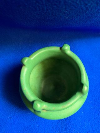 WELLER Pottery bed ford matt green snake pot circa 1905 Arts And Craft Movement 5