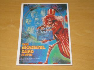 The Grateful Dead Movie - Vintage Postcard  (promo)