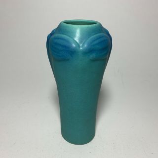 Van Briggle Pottery Blue Dragonfly Vase Shape 792 2