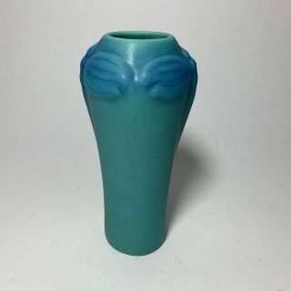 Van Briggle Pottery Blue Dragonfly Vase Shape 792 4