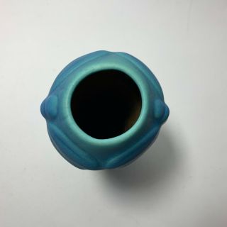Van Briggle Pottery Blue Dragonfly Vase Shape 792 5