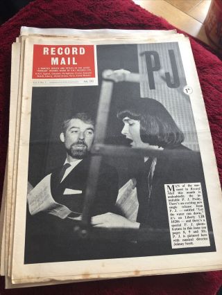 Record Mail Newspaper July 1965 Vol 8 No 7 (p.  J.  Proby)