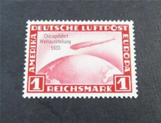 Nystamps Germany Stamp C43 Og Lh $800 J29x3234
