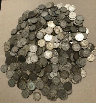 Canada 10 Cent Roll Number 9 One Roll 50 Coins