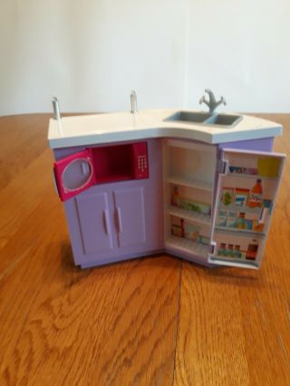 Barbie My House Doll House Furniture Kitchen,  Dining Room,  Living Room,  Armoire 2