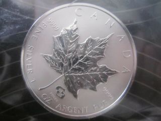 $5 2004 Silver Maple Leaf Roman Zodiac with Pisces Privy Mark 3