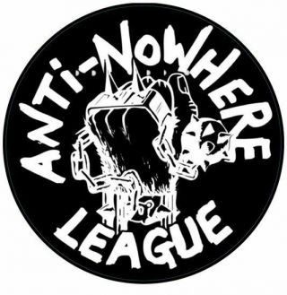 X2 12cm Vinyl Stickers Punk Anti Nowhere League Damned Laptop Alternative Metal