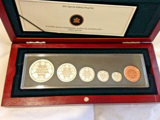 2011 Special Edition Proof Set In Collector Wood Box