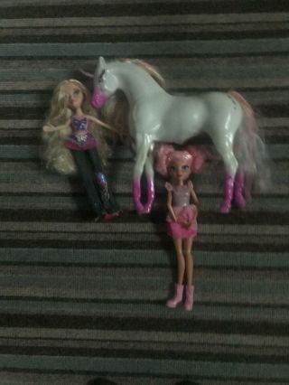 Bratz Cloe Pixiez Doll,  Unicorn,  Disney Star Darling Cassie Doll
