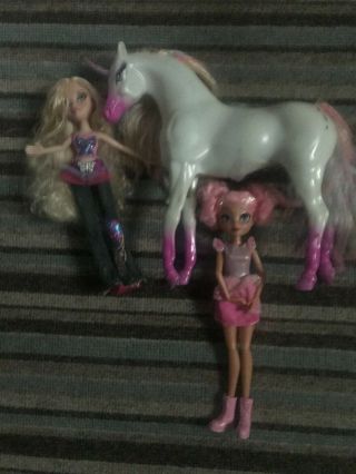 Bratz Cloe Pixiez Doll,  Unicorn,  Disney Star Darling Cassie Doll 2