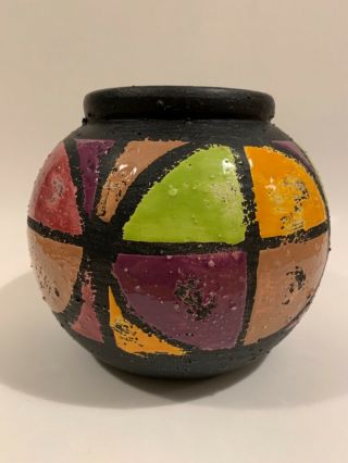 Ceramic Vase Alvino Bagni Firenze Raymor Rosenthal Netter Bitossi