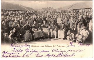 1899 German Colony Kiautschou Tsintau Cancel " China " Christian Missionaries